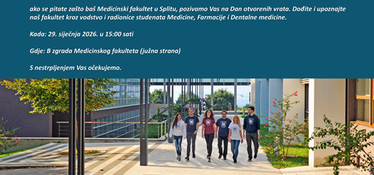 Dan otvorenih vrata na Medicinskom fakultetu